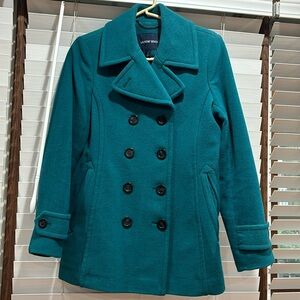 Lands End wool coat